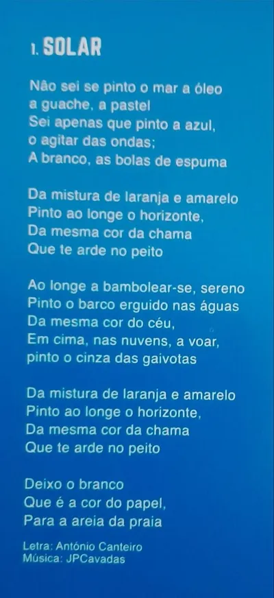 Poema «Solar», de JPCAVADAS